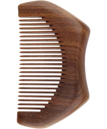 Comb Portable Comb Carving Flowers and Trees Comb Gold Sandalwood Solid Wood wooden comb - Buy Online on GoSupps.com