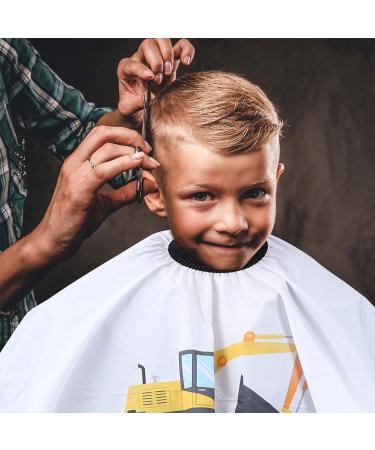 Lurrose Cartoon Kids Hair Cutting Cape | Stylish Salon Barber Cape for Children - Perfect for Haircuts & Hairdressing - Buy Online on GoSupps.com