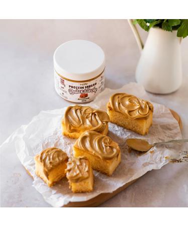 High-Protein Sweetened Milk Cream | With Whey Protein (Milk Protein Concentrate) | Healthy and Delicious Snack | No Palm Oil or Added Sugars | Non-GMO Vegetarian | 250g - Buy Online on GoSupps.com