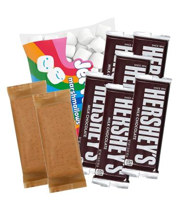 S'mores Kit with Skewers, Chocolate, Graham Crackers & Marshmallows - Buy Online on GoSupps.com