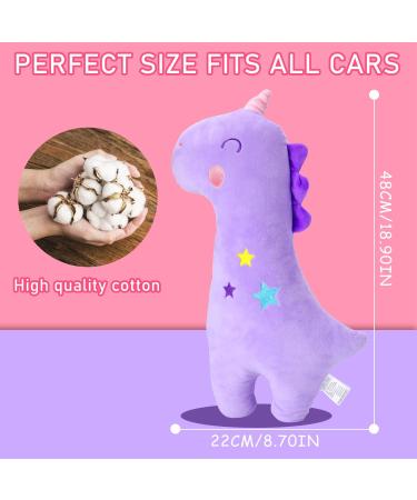 Pinkgarden Unicorn Car Seatbelt Pillow for Kids - Seat Strap Cushion for Toddler Head Rest - Seatbelt Cover for Child Safety - Buy Online on GoSupps.com