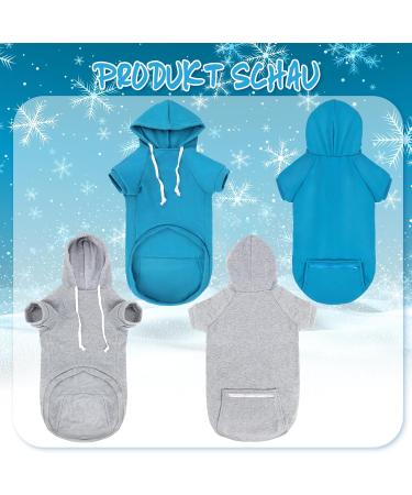 Ranypet 3XL Large Dog Hooded Sweater Set - Soft Cotton Pet Hoodie & Zipper Bag for Autumn/Winter Fashion - Buy Online on GoSupps.com