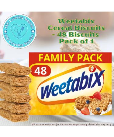 Weetabix Cereal Biscuits - 48 Biscuits - Buy Online on GoSupps.com