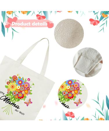 UTEFIF Fabric Bag - Best Mom in the World | Unique Birthday Gift Ideas for Mom - Buy Online on GoSupps.com