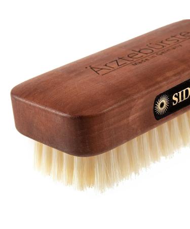 SIDCO Doctors Brush - Premium Pear Wood Nail & Hand Washing Brush | Durable Wooden Cleaning Tool for Healthy Nails - Buy Online on GoSupps.com