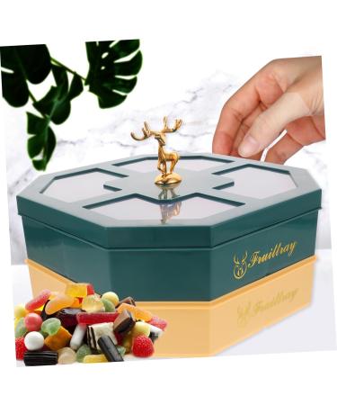 PRETYZOOM Box Plate Multi Accessory Dried Daily A Food Desktop Nut Candy Portable Layers Veggie 26X17.5CM As Shown - Buy Online on GoSupps.com