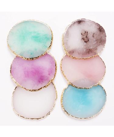 Meiyea Nail Art Palette - Pink Polish Mix & Manicure Tool with Double Ended Brush | International Shipping - Buy Online on GoSupps.com