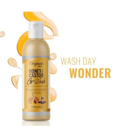 Africa's Best Originals Castor Hair Co-Wash for Natural Curls & Waves - Sulfate-Free Honey 12 Fl Oz | International Shipping - Buy Online on GoSupps.com