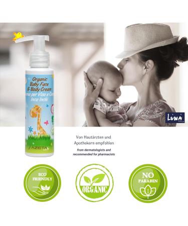 Organic Sensitive Baby Cream | For Face & Body | Basic Care | Controlled Organic Quality | Cost-effective Nourishes and Nourishes Baby's Delicate Skin with Precious Ingredients - 100ml - Buy Online on GoSupps.com
