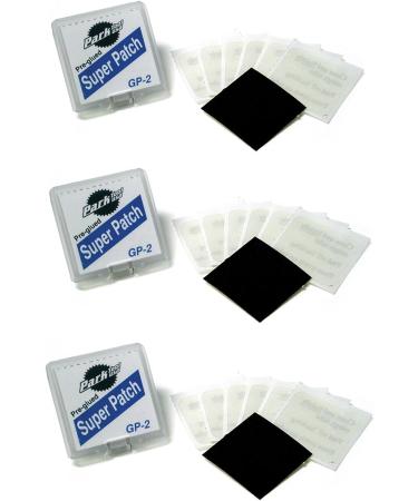 Park Tool GP-2 Pre-Glued Super Patch Puncture Repair Kits - Pack of 3 Kits - Buy Online on GoSupps.com