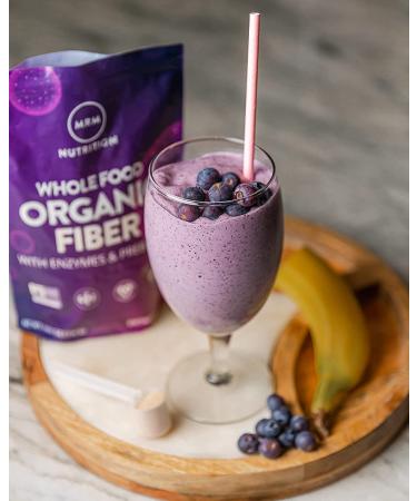 MRM Whole Food Organic Fiber with Enzymes & Prebiotics - Unflavored 9.3 oz (256 g) - Buy Online on GoSupps.com