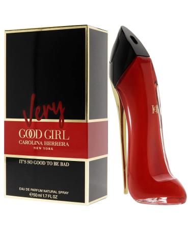 Very Good Girl by Carolina Herrera for Women 1.7 oz Eau de Parfum Spray 1.7 Fl Oz (Pack of 1) - Buy Online on GoSupps.com