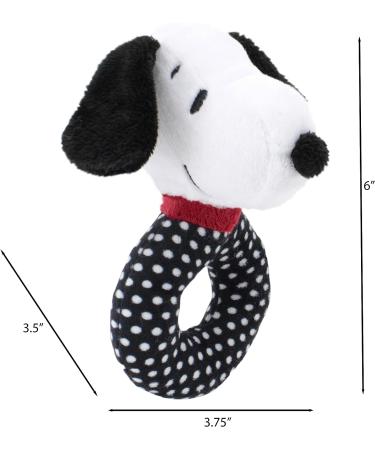 Animal Adventure Peanuts Snoopy 3-Piece Baby Bundle: Rattle, Lovie, Pacifier Clip, Blanket - Buy Online on GoSupps.com