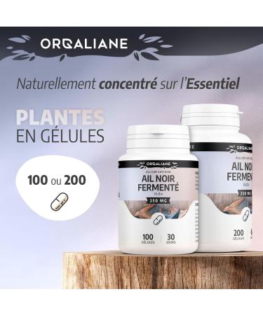 Fermented Black Garlic - 250mg - 200 capsules - Allium sativum L. - Buy Online on GoSupps.com