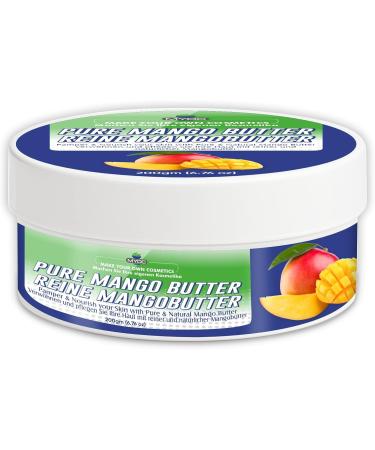  MYOC Mango butter - cosmetic grade | Soft non-greasy butter for DIY skincare haircare and body care formulations | For creams balms and conditioners - 200 g / 7.05 oz - Buy Online on GoSupps.com