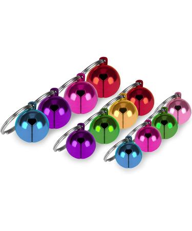 12 Pack Muzitao Pet Bells - Strongest & Loudest Collar Bells for Cats - Buy Online on GoSupps.com