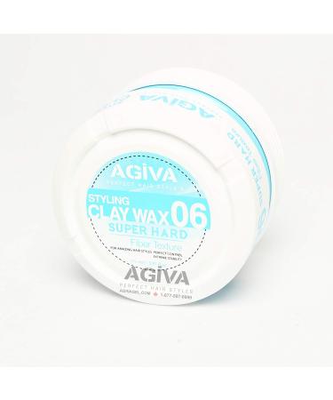 Agiva Hair Styling Fiber Clay Wax 06 - Medium Hold & Natural Finish | 6oz - International Shipping Available - Buy Online on GoSupps.com