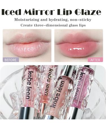 DENESTUP 6 Colors Candy Hydrating Lip Gloss Set - Moisturizing Shimmer with Hyaluronic Acid for Glossy and Plumping Tinted Lips - Buy Online on GoSupps.com