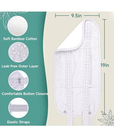 Castor Oil Pack Kit - Reusable Thyroid & Liver Detox Wrap Massage Belt Compress for Neck Relaxation | Premium White Castor Oil Pack - Buy Online on GoSupps.com