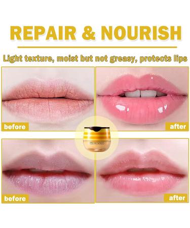 Bee Balm Lip Care Set: Honey Lip Mask & Exfoliating Balm for Silky Smooth Lips - Buy Online on GoSupps.com