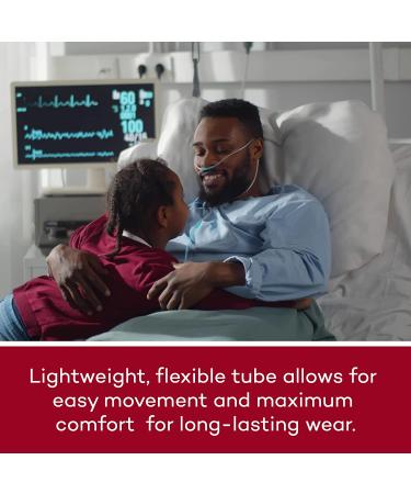 Dealmed Adult Standard Nasal Cannula - 7 ft Soft Green Tubing for Oxygen Therapy - Buy Online on GoSupps.com