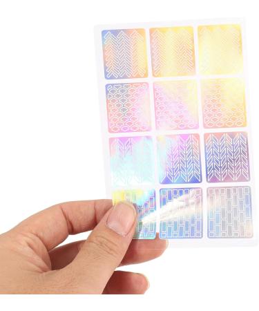 rumoe 60 pieces 5 sheets styles nail stencils Art nail stickers set Cute nail Art nails Stencil sheets - Buy Online on GoSupps.com