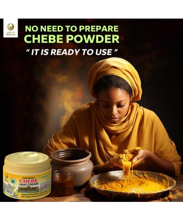 Karkar Cream with Chebe Powder & Honey - 200 GM for Hair Growth | Natural African Ingredients for Stronger Hair - Buy Online on GoSupps.com