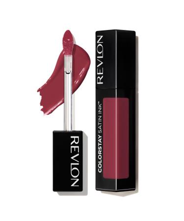Revlon Colorstay Satin Ink liquid lipstick long -lasting rich lip -colored formulated with black currant oil 005 silky sienna 1 piece - Buy Online on GoSupps.com