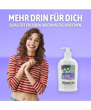 ALMAWIN: Liquid Soap Lavender & Rosemary 500 ml - Buy Online on GoSupps.com