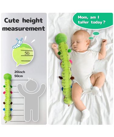 Sumobaby Infant Caterpillar Green Musical Stuffed Animal Toy | Multi-Sensory Crinkle, Rattle & Textures | Tummy Time Newborn 0-12 Months Boys & Girls - Buy Online on GoSupps.com