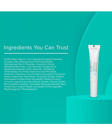 Buy ClarityRx C-Results Vitamin C Eye Cream | Reduce Dark Circles Puffiness & Wrinkles - 0.5 oz - Buy Online on GoSupps.com