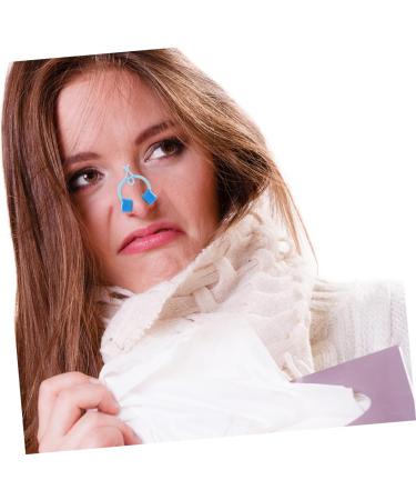 Hemoton 30 Pcs Nose Correction Clips - Plastic Foam Nose Clips for Lady Parts, Stop Nosebleeds, Epistaxis, Eva Lift, Sky-blue - Convenient Nose Pincher and Plug - Buy Online on GoSupps.com