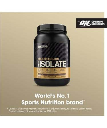 ON Gold Standard 100% Isolate Whey Protein 930g - Chocolate | BCAAs and Glutamine | Pre & Post Workout Supplement - Buy Online on GoSupps.com