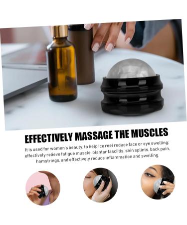 Ultechnovo Massage Ball Roller for Face & Body Essential Oil Resined Muscle Massager & Ice Massage Fascia Ball for Pain Relief - Buy Online on GoSupps.com