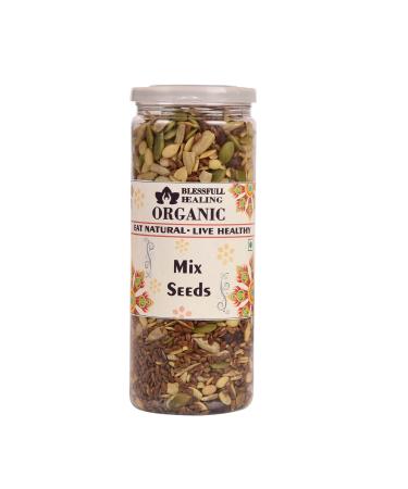 Blessfull Healing Organic Mix Seeds 200 Gram Airtight Container (Packing May Vary)