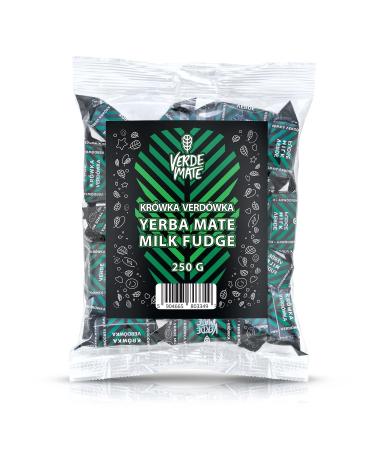 Verde Mate Green yerba mate fudge 250g | Combinaison de yerba mate chimarrao br silien et de lait fudge | Green yerba mate fudge | Yerba mate dans sa forme originale