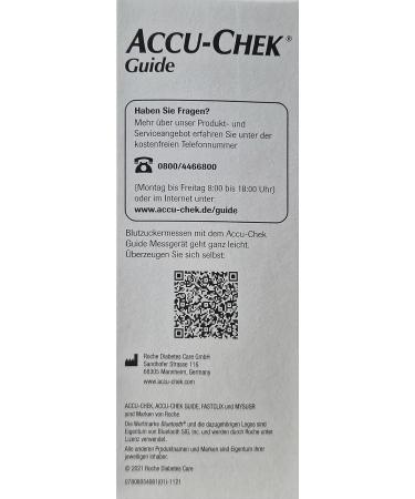 Accu Chek Guide Set MMOL/L - Accurate Blood Glucose Monitoring Tool for Diabetes Management | International Shipping Available - Buy Online on GoSupps.com