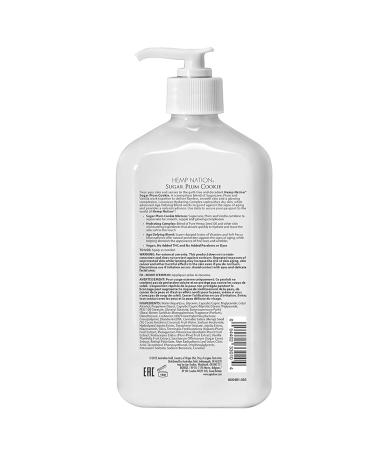 AG Hemp Nation Sugar Plum Cookie Lotion - 18 oz | Best Moisturizer for International Shipping - Buy Online on GoSupps.com