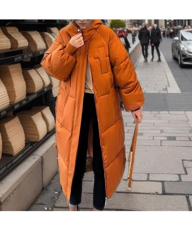 Shop Hehiy Women's Winter Jacket - Warm Quilted Down Coat Light Hood Windstopper - Available in Red & Light Gray Sizes Up to 3XL - Buy Online on GoSupps.com