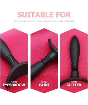 1 Set Eye Shadow Stamp Eyeshadow Girl Makeup Applicator Silicone Eye Shadow Seal Household The Lazy - Buy Online on GoSupps.com