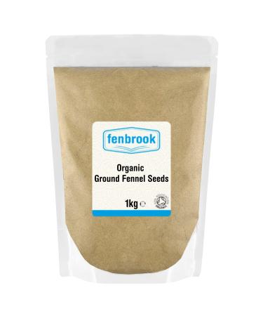 Organic Ground Fennel Seeds 1kg | Certified Organic by Fenbrook Organic