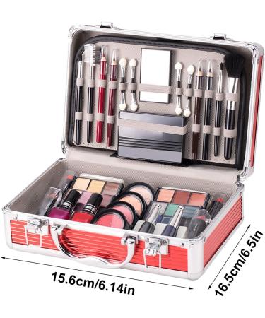 Kit de maquillage complet kit de maquillage pour d butant tui de combin de pour le visage tui cosm tiques comprenant un fard paupi res un fard joues crayon sou - Buy Online on GoSupps.com
