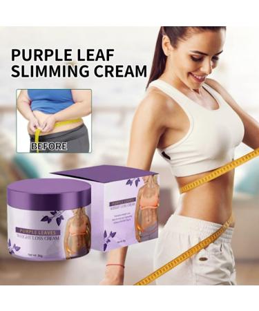 EXQST Purple Leaf Slimming Cream Body Fat Burner Cream and Scalp for Men and Women Fat Burner Hot Cream Detox Body Sculpting Cream - Buy Online on GoSupps.com