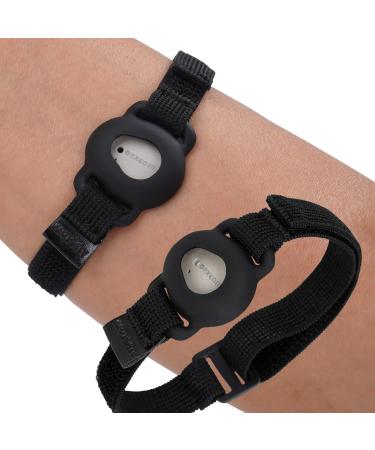 MGZNMTY Arm Band for Dexcom G7 CGM Continuous Glucose Monitor Sensor Cover Armband 8-19 Inch Adjustable Flexible Cover for Adhesive Patches Waterproof Accessories (Black)