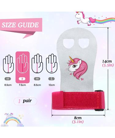 Gymnastics Hand Grips Athletic Gymnastics Bar Grips Gymnastics Gloves for Girls Kids Youth Bars Lifting Yoga Gym Home  Pink Style Small - Buy Online on GoSupps.com