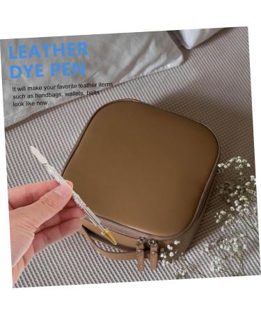 Lurrose 3 Pcs Dual Purpose Oil Edge Pen Leather Dye Pens Dye Roller Pen Leather Sealing Tool Manual Oil Pen - Buy Online on GoSupps.com
