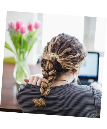 DOITOOL 1pc Comb Bridesmaid Hair Accessories Gold Decor Metal Womens Hair Clips Bride Hair Clip Gold Tiara Wedding Hair Accessories for Women Updo Hairpin Miss Prom Hair up Alloy - Buy Online on GoSupps.com