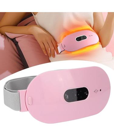 Tiiyee Portable Heating Cushion for Menstruation Cramps Relief | Cable-Free USB Device with 4 Heat Levels & 4 Massage Modes for Lower Back & Abdominal Pain Relief - Buy Online on GoSupps.com