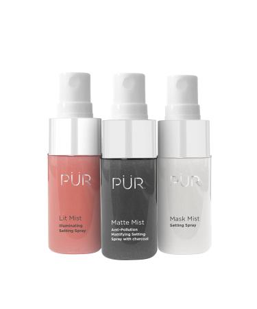 P R MINERALS x CARE 3-Piece Facial Mist Kit 1 ct.