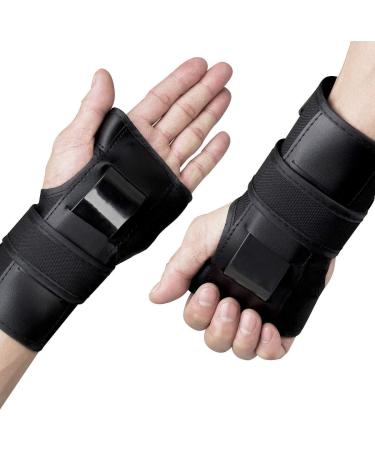 Viclvin Adjustable Wrist Guards with Palm Protection Pads for Adults and Kids - Medium Size | Protective Gear for Skateboarding, Longboarding, Roller Blading, Inline Skating, Snowboarding - Buy Online on GoSupps.com